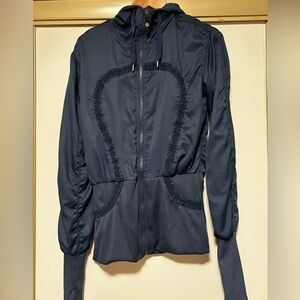 Lulu Lemon Navy reversible Jacket medium